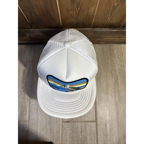 Vintage NWOT Marco Island Hat With Patches - Never Worn Pelican Beach Style - Picture 10 of 15